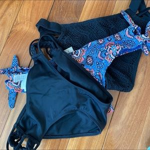 PACK of 4 bikini bottom